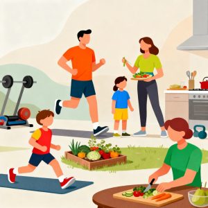 Sposoby na zdrowy styl życia dla całej rodziny