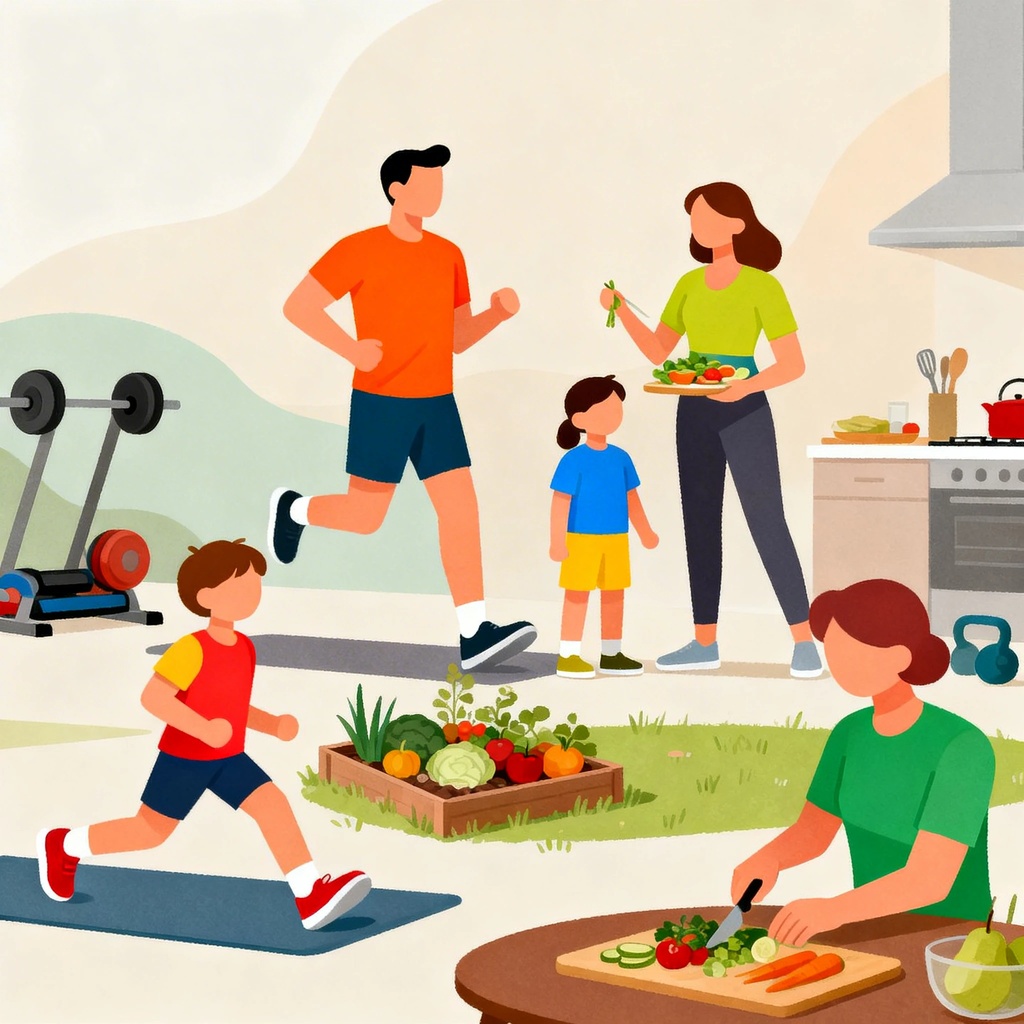 Sposoby na zdrowy styl życia dla całej rodziny